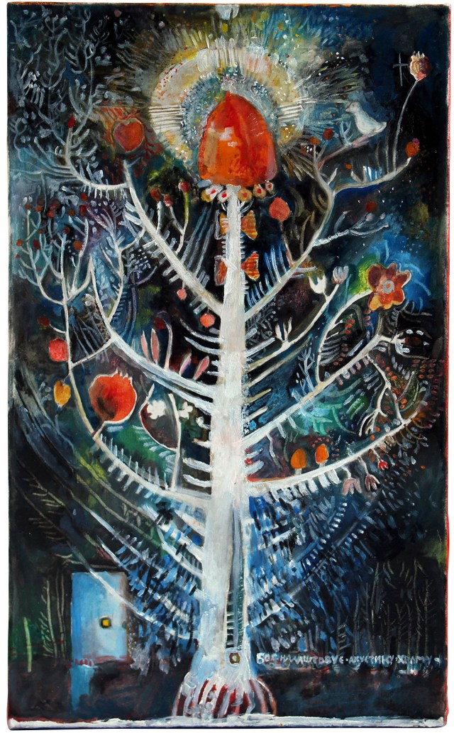 Saint Persimmon, 30x50 cm